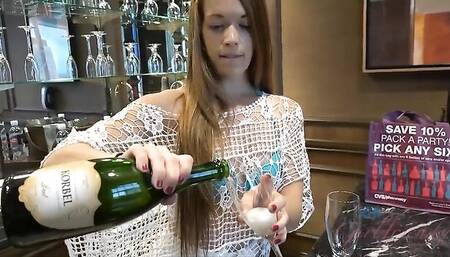 ATK Girlfriends featuring Kimberly Brix's blowjob action