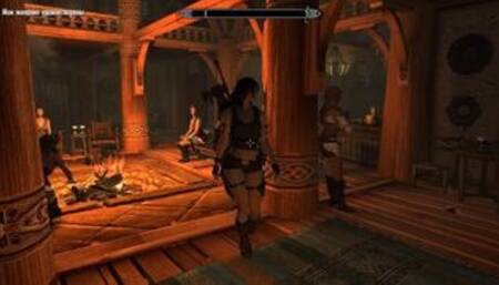 Lara Croft is deprived of her virginity in one of the taverns | Anime Porno Games