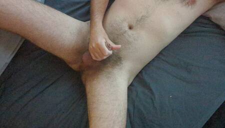 Husbands morning wank