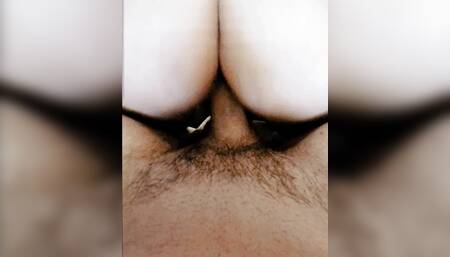 Reverse Cowgirl on His Long, Thick Cock