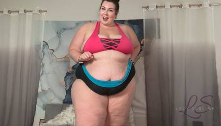 Fat Fitness Instructor Causes Shaking