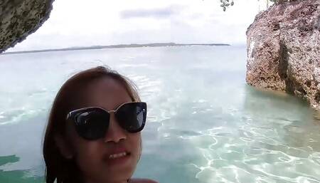 CHERRYxLUCKY Private boat ocean sex