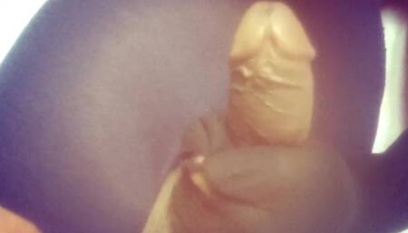 Taking care of my fat insatiable cock - part 3