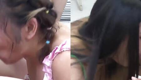 Gangbang Cum in Asian Girl's Mouth  Swag.live