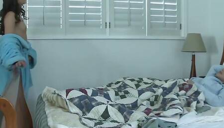 Blonde beauty Jesse Capelli loves making out with lesbian teen