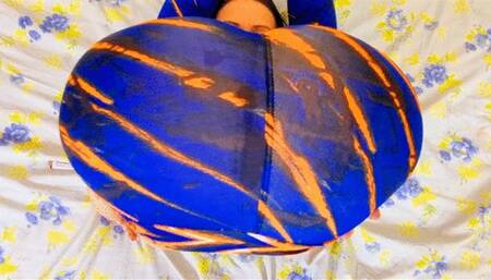 POV Farting gaseous in legging, part 2, by Melissa, (cam by Manu) FULL HD