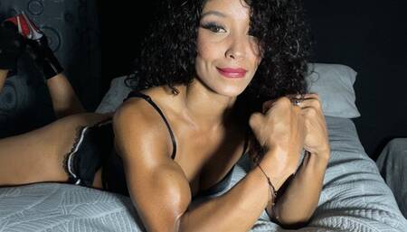 Biceps Dildo Handjob 2