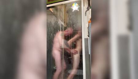 GiangyBoy and Abbaco In Shower