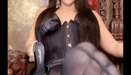 Foot Slavery Cock Tease