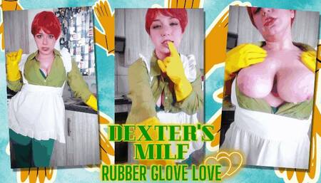 Dexter's MILF in Rubber Glove Love - MKV