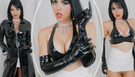 Worship Goddess Kim - Part 2: Glove Jerk Off Cruel Tease (4K)