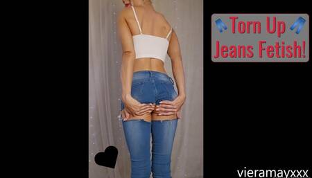 Torn Up Jeans Fetish- BBC Talking