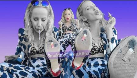 2 marlboro red for my human ashtray & high heel licker