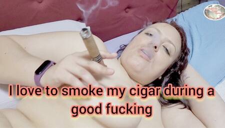 I love to smoke my cigar during a good fucking - SFL181