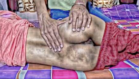 Hot indian girl fucked Hard with Oil massage indian bhabhi ki chudai