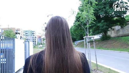 Sexy Sandals Walking with Hot Young Footgirl (4k 2160p)