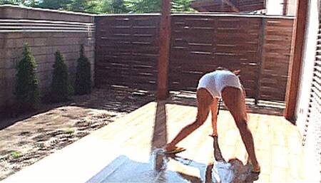 Slide and mega drop in flip flops (1920x1080 HD) MOV