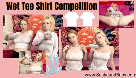Wet T Shirt Contest for Your Jerking Pleasure