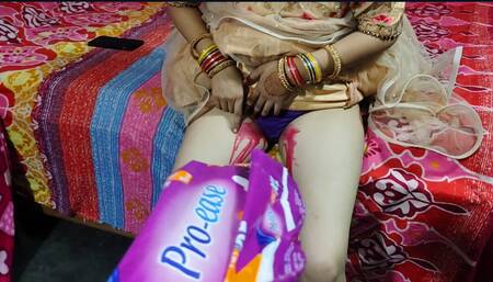 Kavita asked for sanitary pads from her at the wedding.
