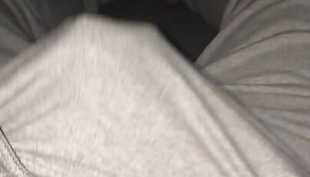 Cum on bikini pants