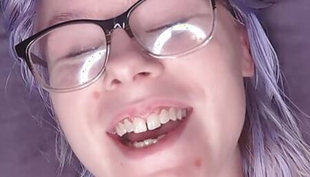 EVERYONE CUM WITH ME PLEASE!!! POV above me in bed while I masturbate in leggings and socks