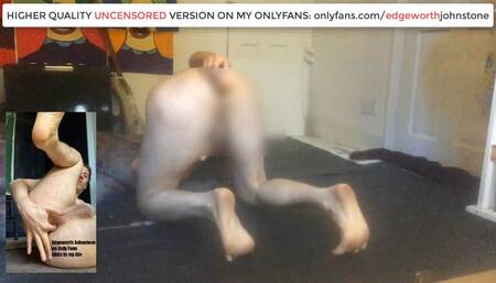 EDGEWORTH JOHNSTONE censored Amateur Camera Films Anal Dildo Fucking