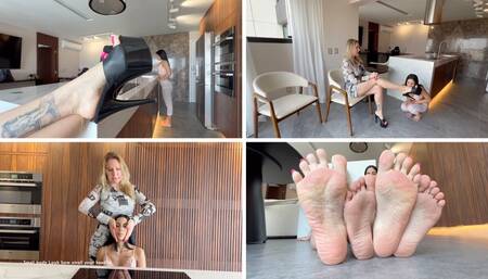 Suzi is so small next to me EP 2 - Goddess Grazi in Amazon (MP4-HD 1080p)