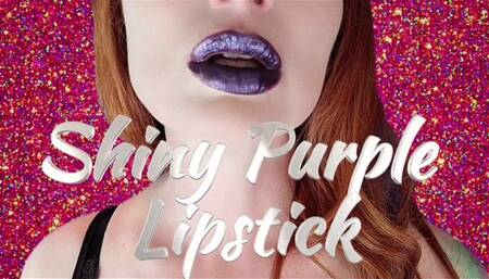 Shiny Purple Lipstick SD WMV