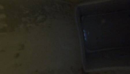 Giantess has Breathe with Teenie in her Giant Toilet POV 1080