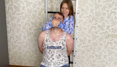 Gentle hands don't let you breathe