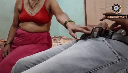 Painful ass fuck by husband. Cock licked inside.