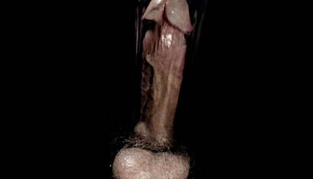 Veiny Cock in Slow Pumping Milking Machine