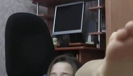 Masturbates While Having A Lovense Inside Her