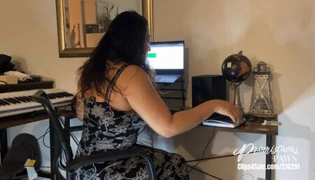 Creeping on Teacher’s Feet