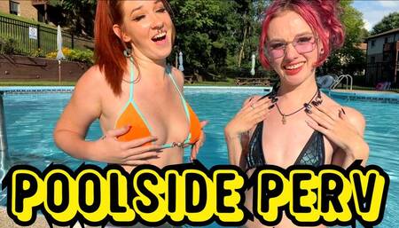 Poolside Pervert Humiliation