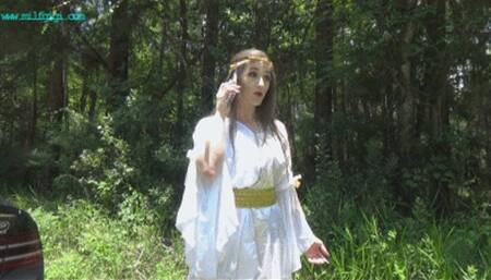 Toga girl tied, tickled terror (WMV HD 8000kbps)