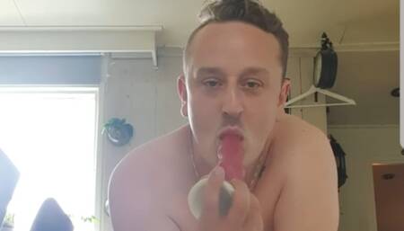 Dutch slave Marcel Lokken (me) screams like a slut he fucks his hole