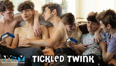 NastyTwinks - Tickled Twink - Zayne Bright Doesn't Want to Give Up Controller, Donavin and Jayden Tickle and Fuck to Make Him
