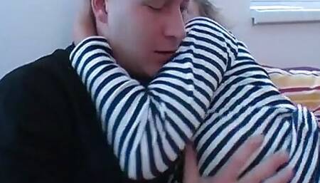 She Loves Sucking and Fucking with a Younger Dude