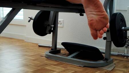 Hot Sex and Leg Pressure 1