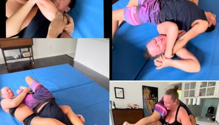 Tru vs x-man competitive wrestling