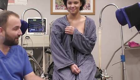 Prisoner Rebel Wyatt Gets Mandatory Hitachi Magic Wand Orgasms During Sick Fantasy Of Doctor Tampa At HitachiHoesCom