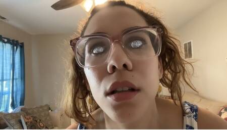 Violet gets mesmerized