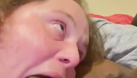 Big Mouth Sloppy Head Gobbling My Dick and Balls