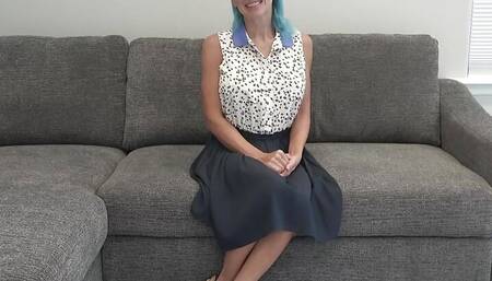 CASTING COUCH E01 First Time MILF Model Gets Talked Into Hardcore Porn FREE VIDEO