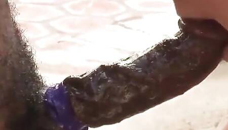 Sexy Lexi Love with hairy pussy enjoys interracial sex