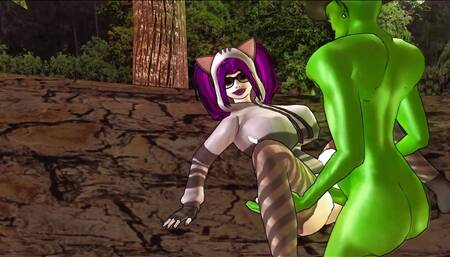 Kokoro Fucked Hard by Ogre Goblin Monster (4 of 11)