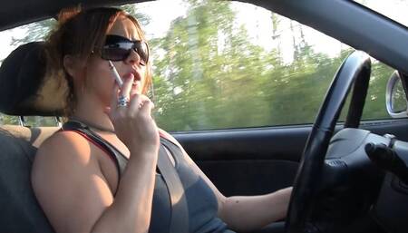 Alhana Smoking Drive - (HD)