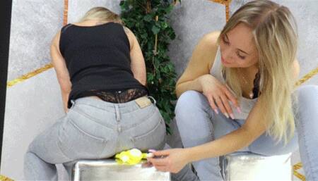 Degrading and sitting flat! - small version