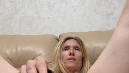 cum on dildo with cream